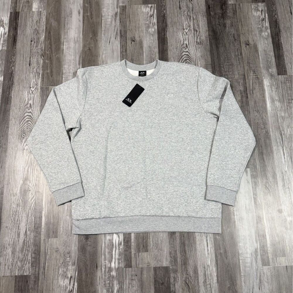Size 2XL - Oakley Regular-Fit Men's Sweatshirt Heather Grey NWT